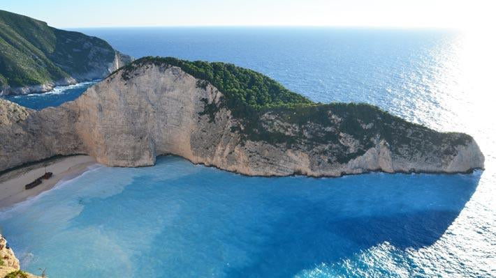 Zakynthos Tipp – Der Hotspot "Shipwreck Beach"-DIE WELTKARTE