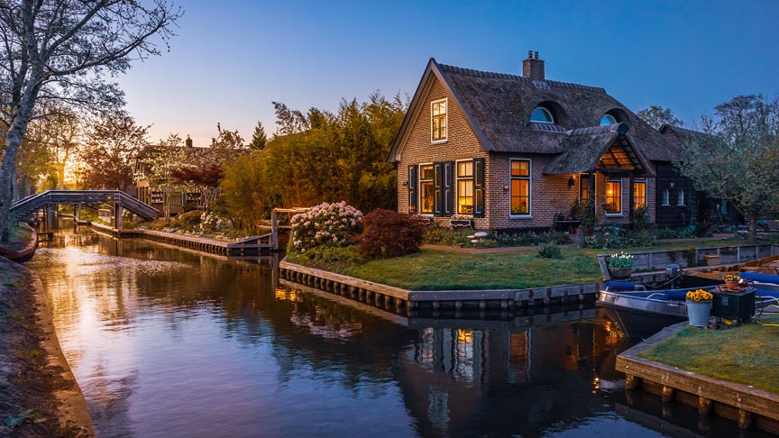 Giethoorn – Entschleunigung im Venedig des Nordens!