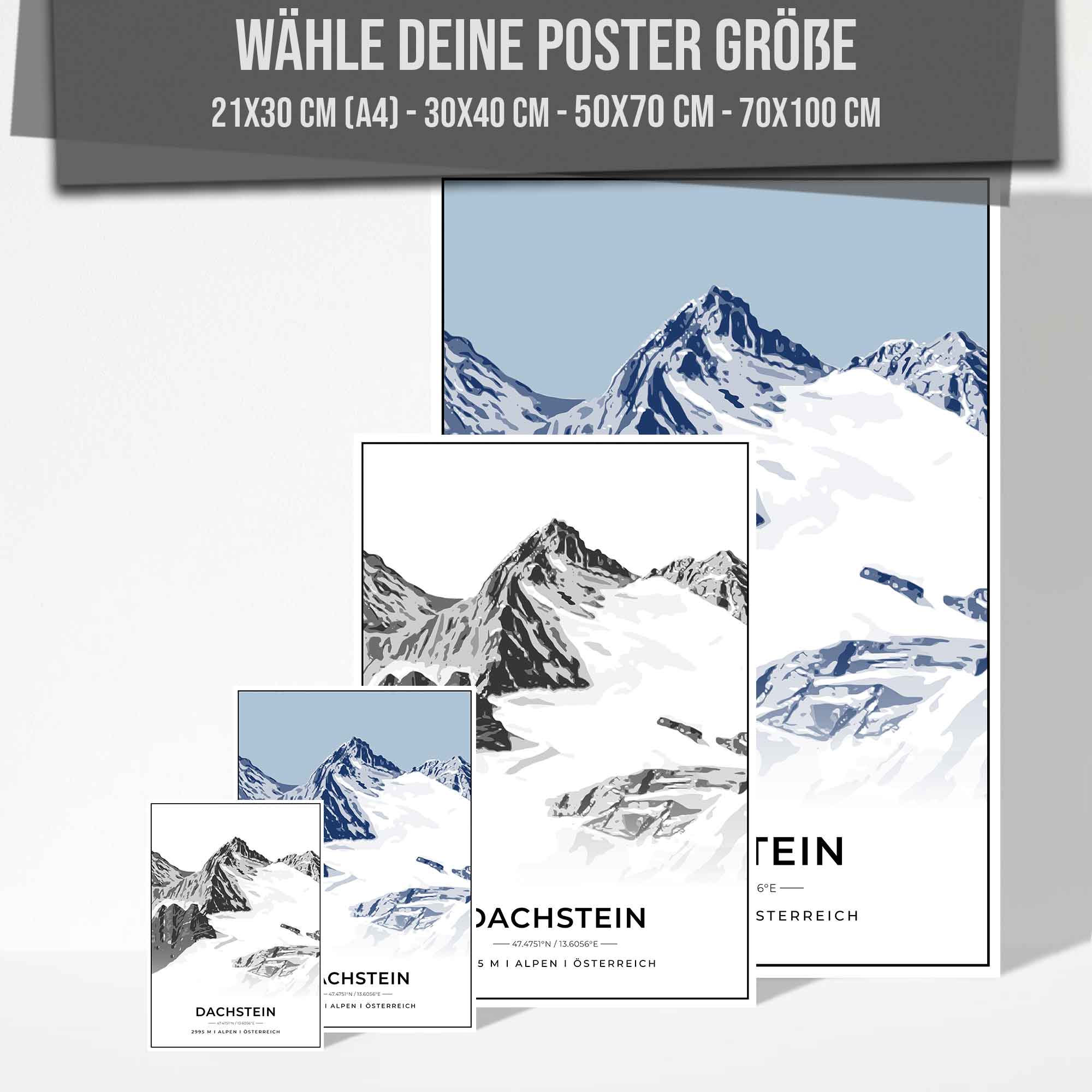 Berge Poster - Dachstein