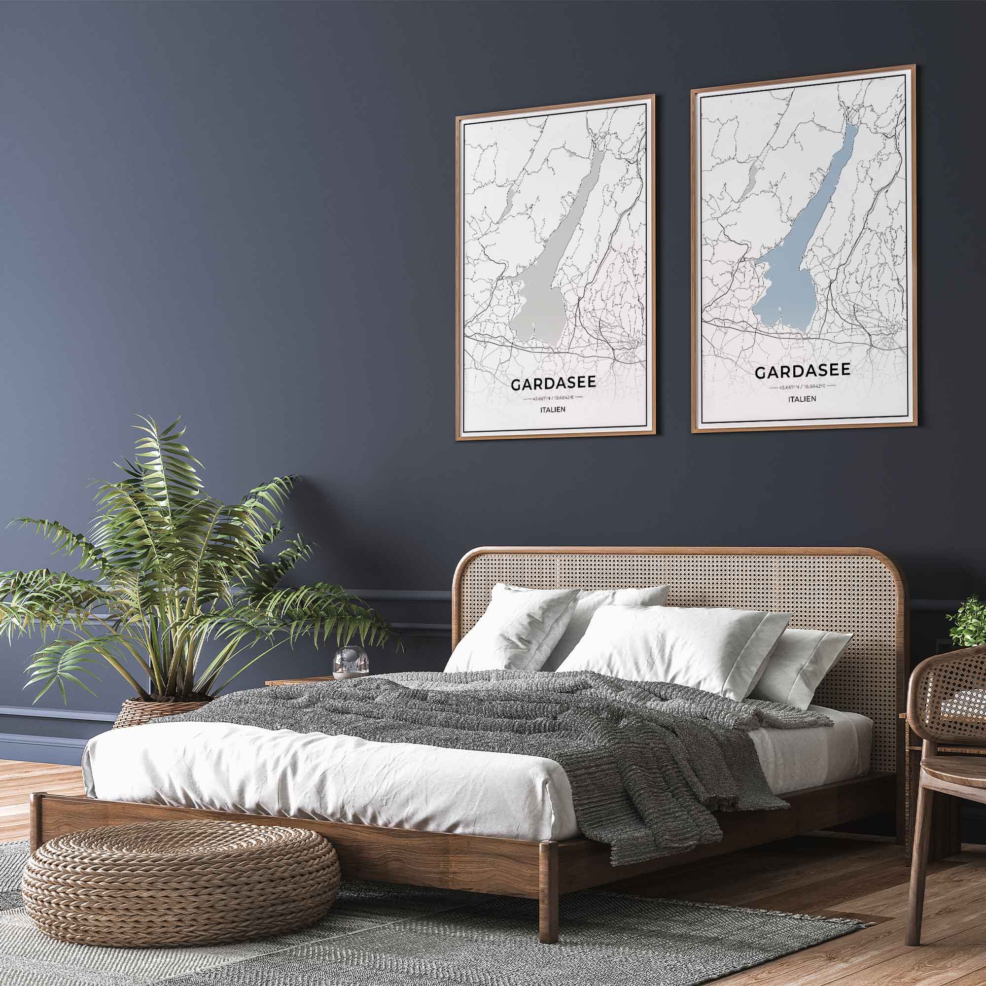 See Karten Poster - Gardasee