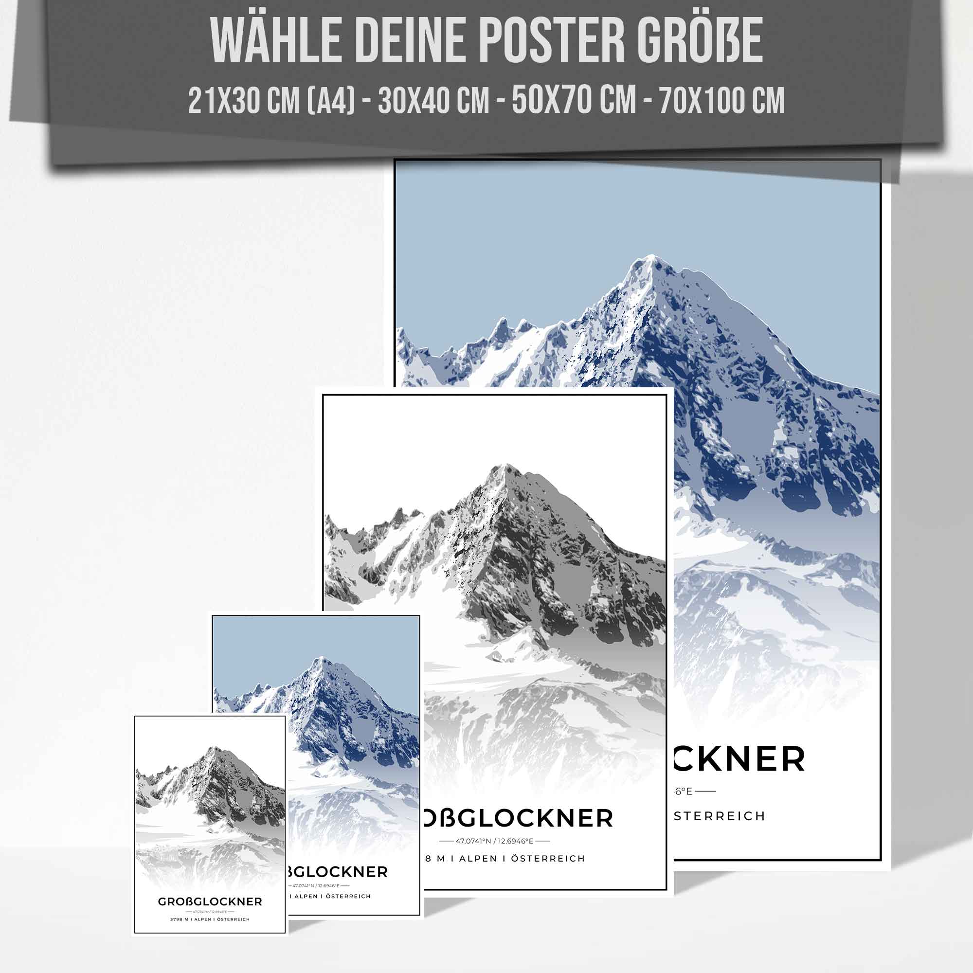 Berge Poster - Großglockner