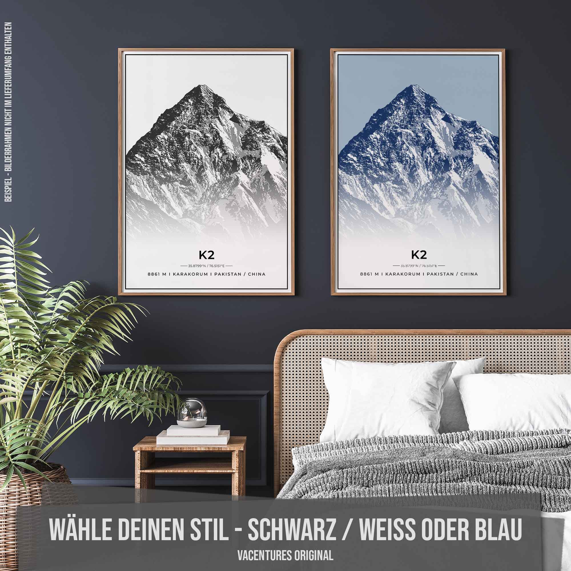 Berge Poster - K2