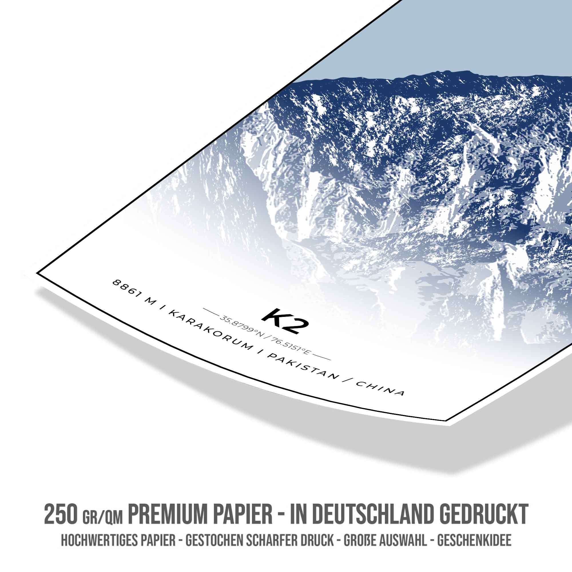 Berge Poster - K2