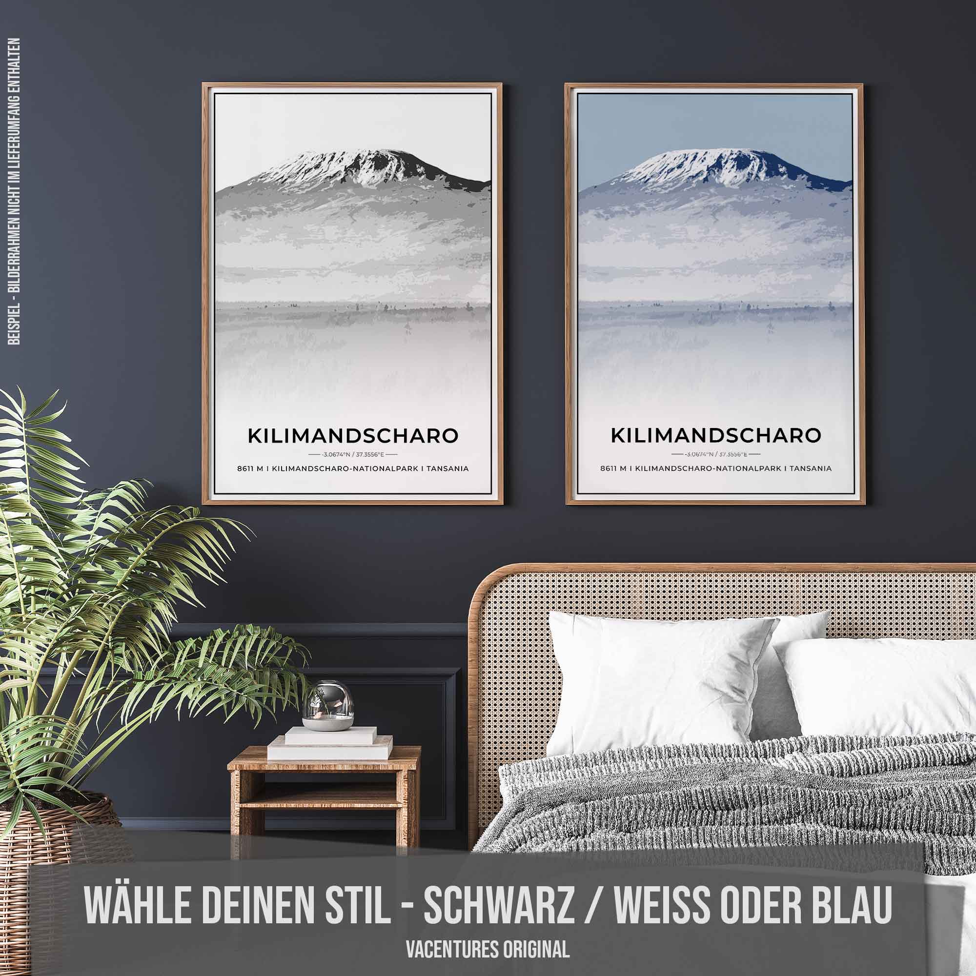 Berge Poster - Kilimandscharo
