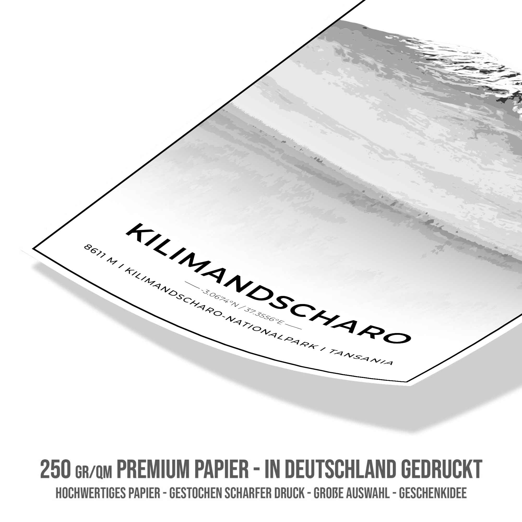 Berge Poster - Kilimandscharo