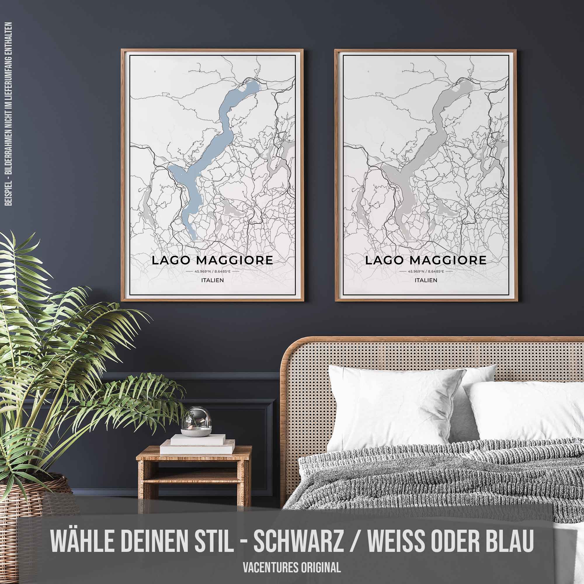 See Karten Poster - Lago Maggiore