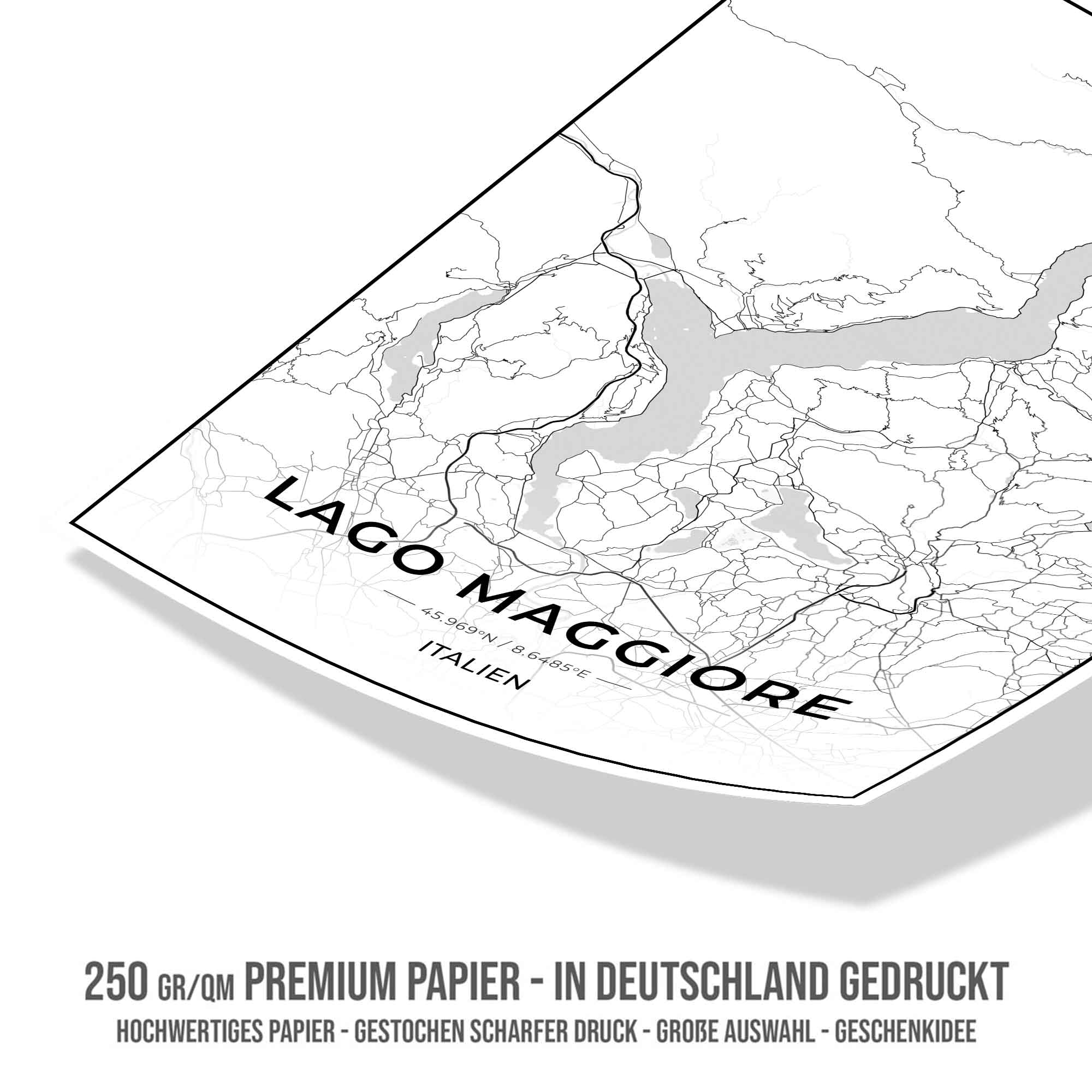 See Karten Poster - Lago Maggiore
