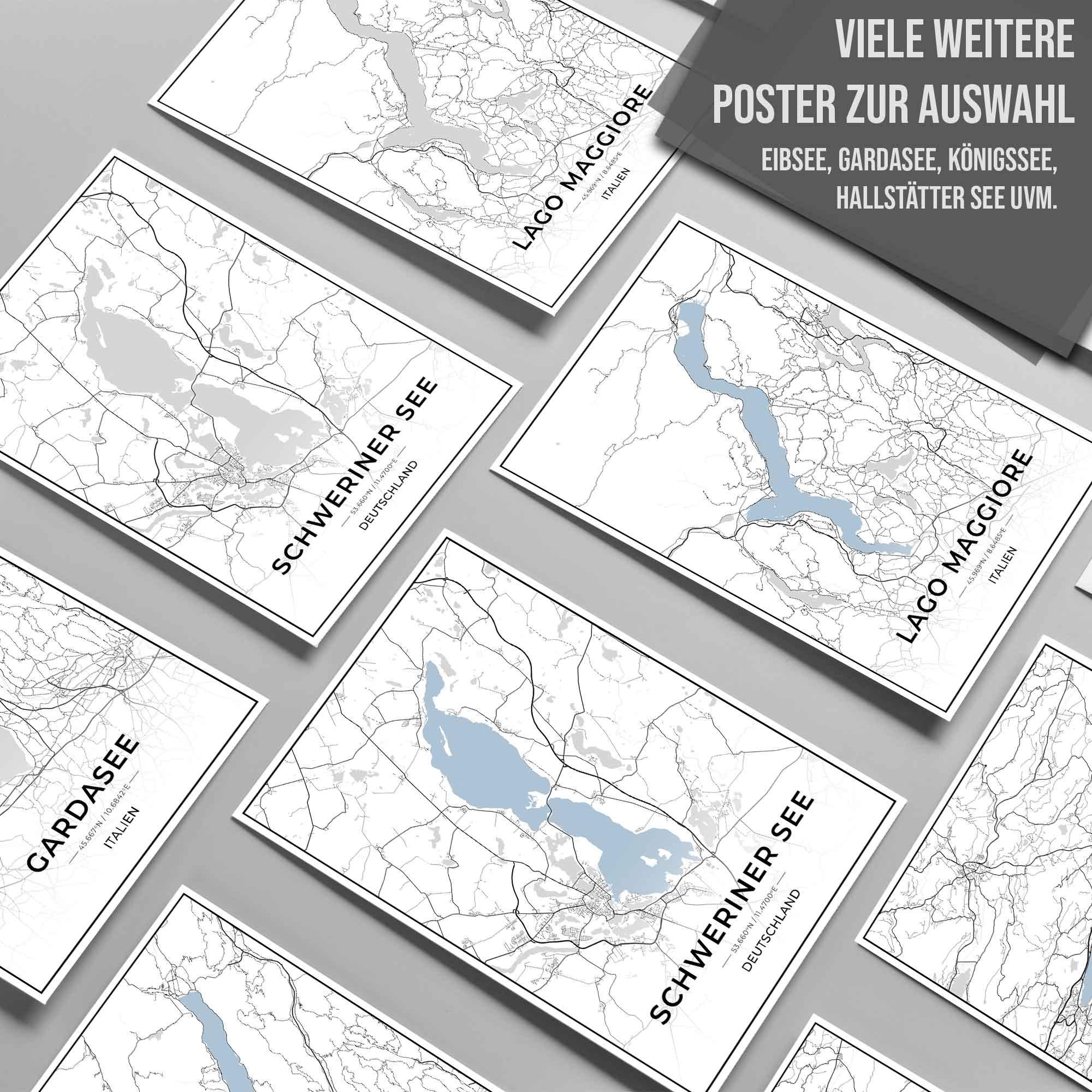 See Karten Poster - Lago Maggiore