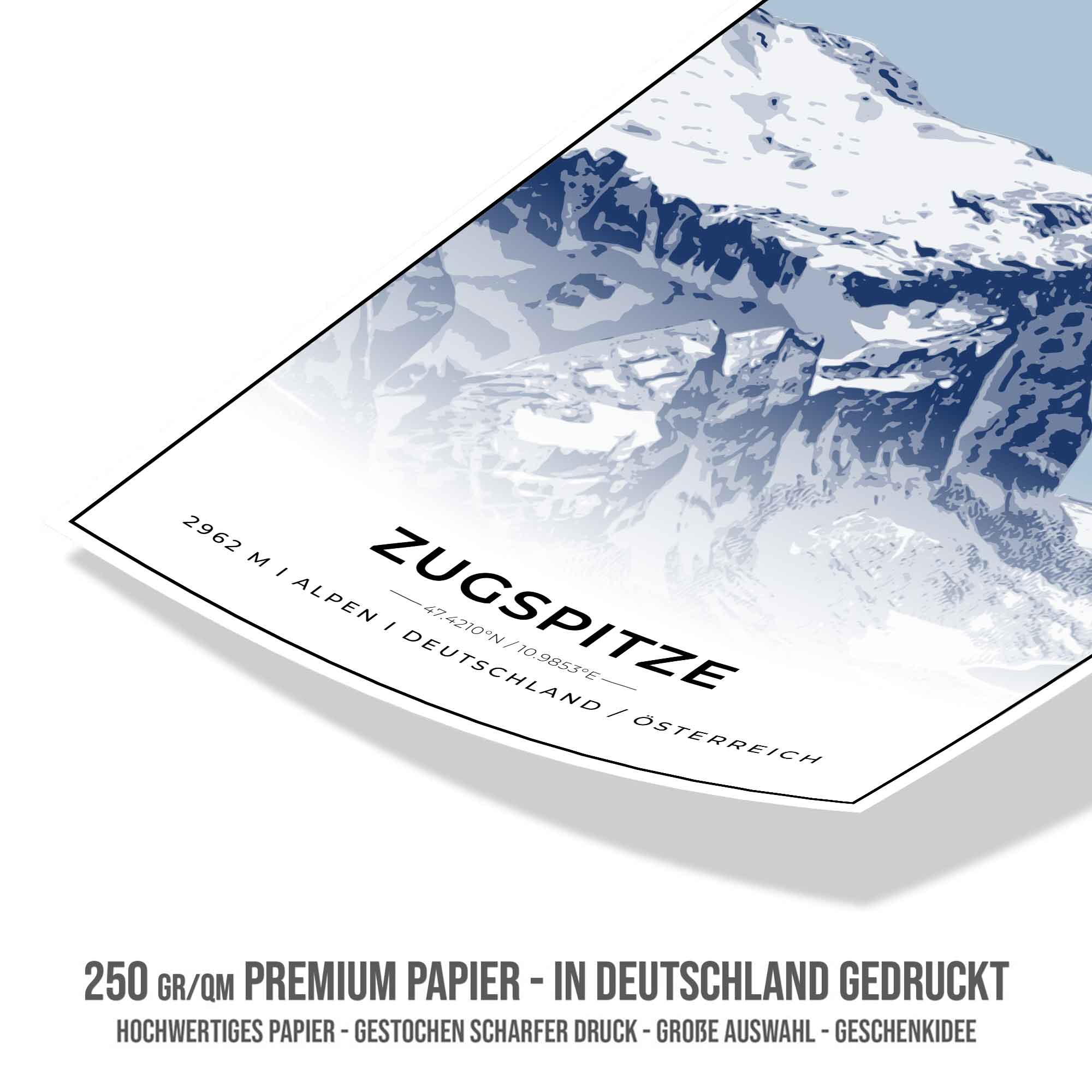 Berge Poster - Zugspitze