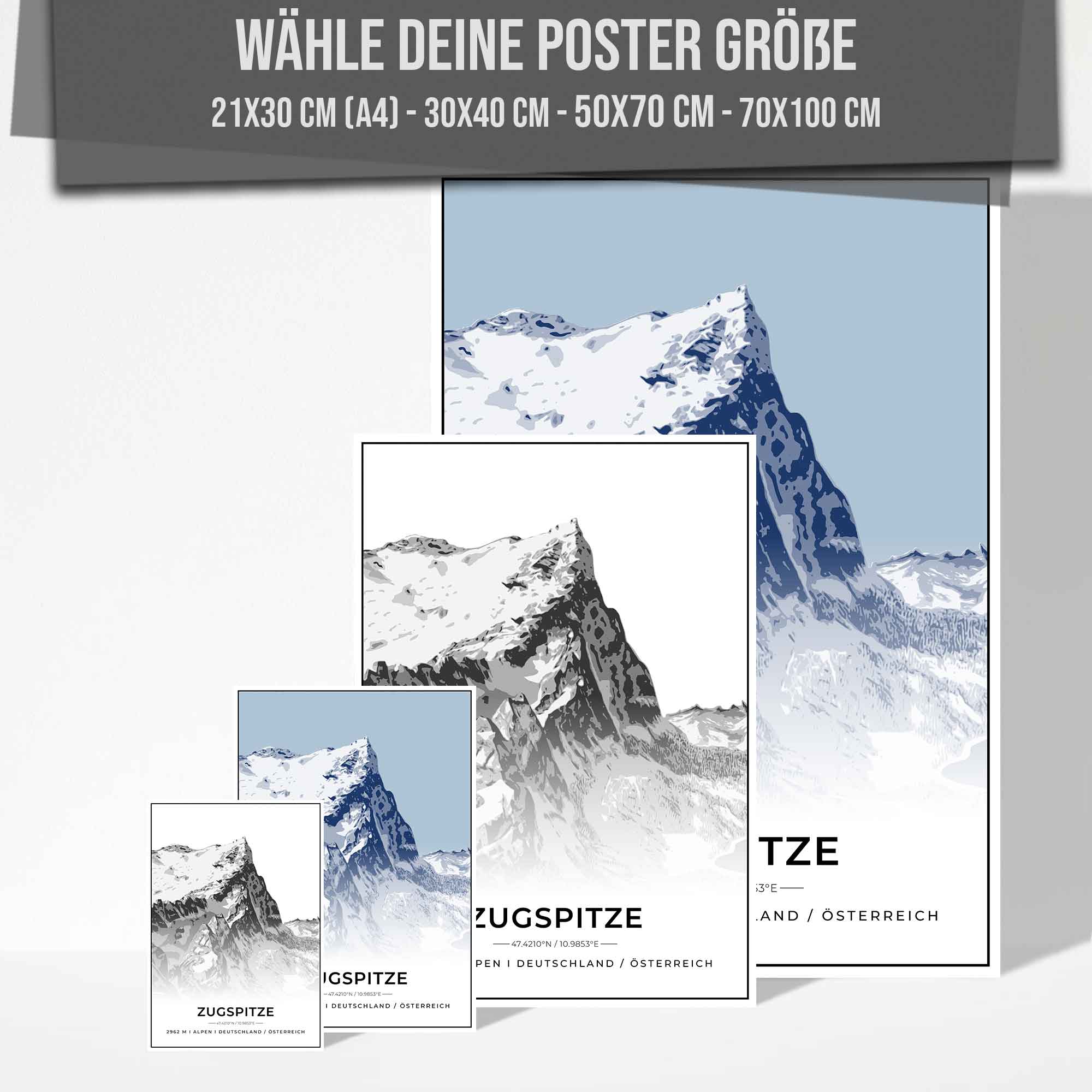Berge Poster - Zugspitze