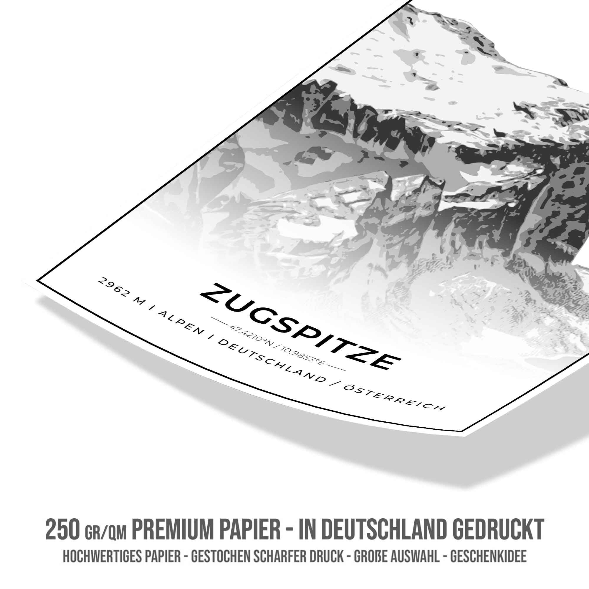 Berge Poster - Zugspitze