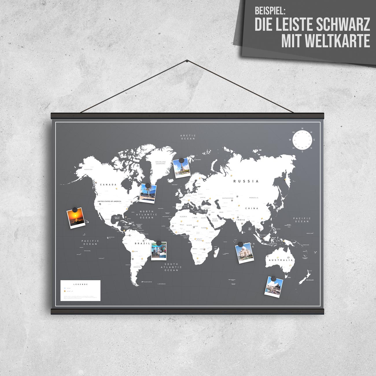 Die Leiste - Schwarz