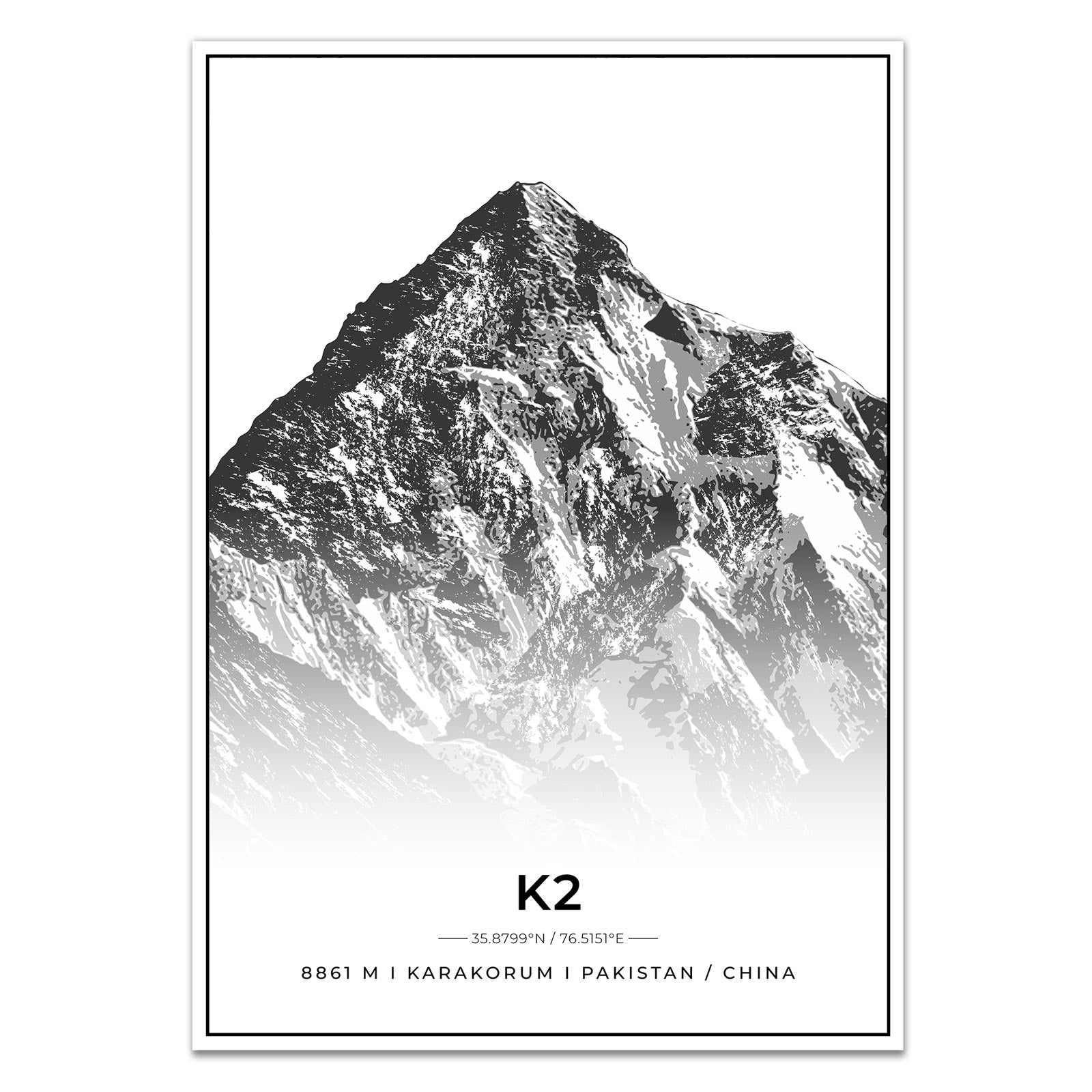 Berge Poster - K2