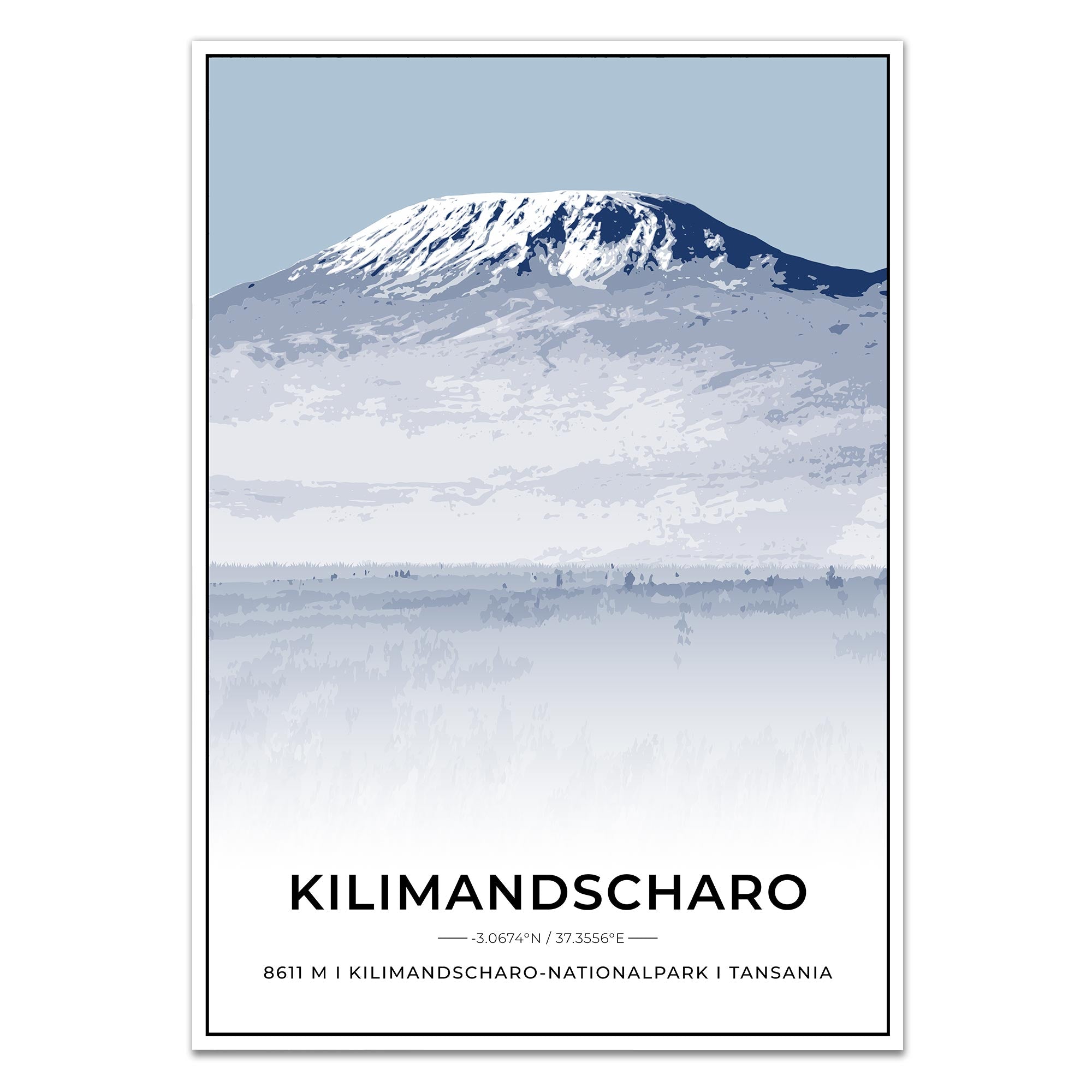 Berge Poster - Kilimandscharo