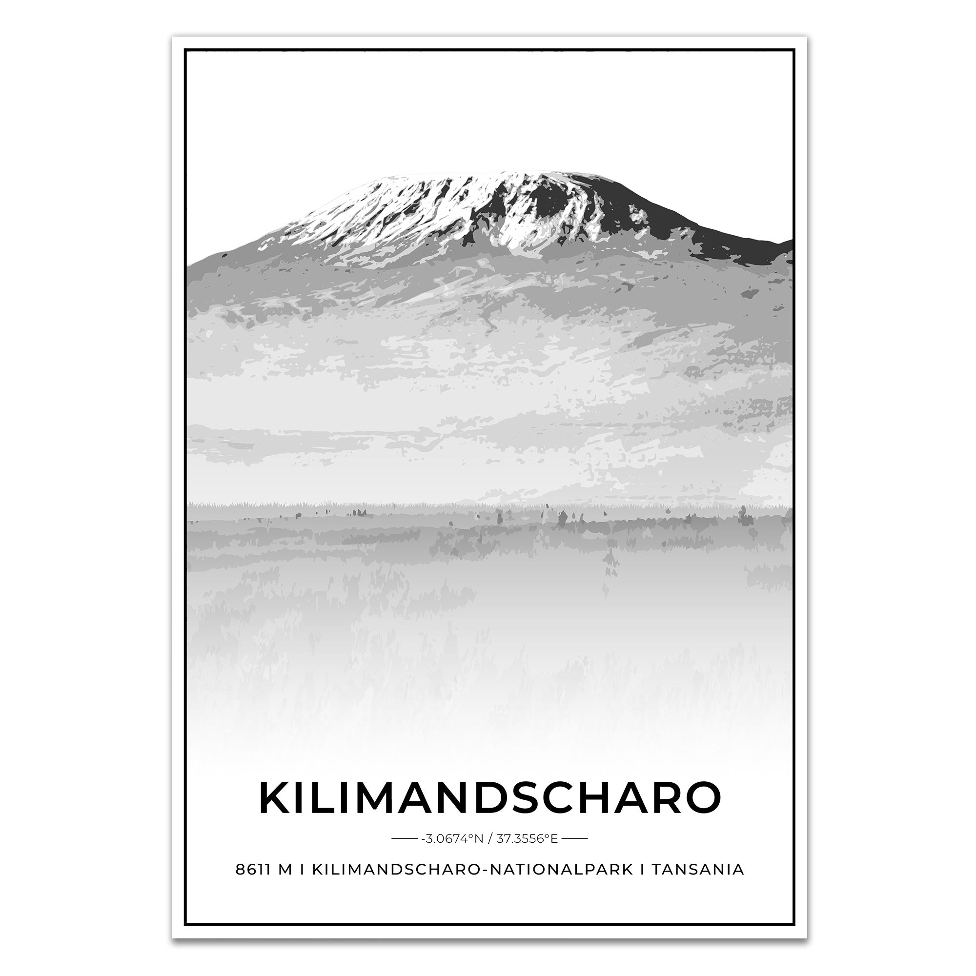 Berge Poster - Kilimandscharo