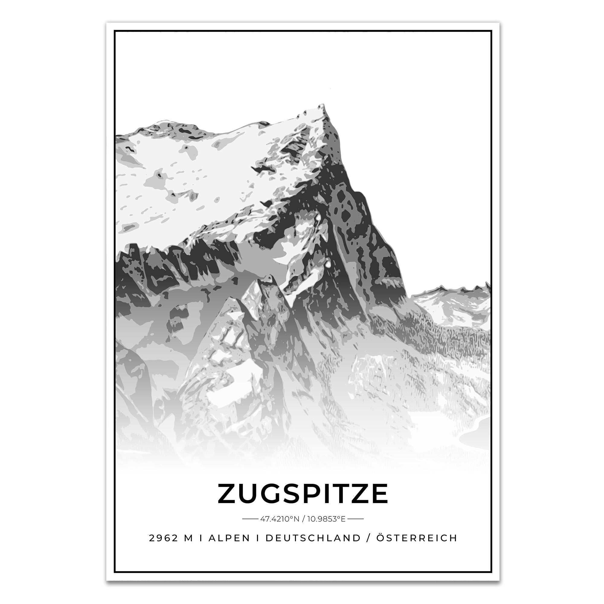 Berge Poster - Zugspitze