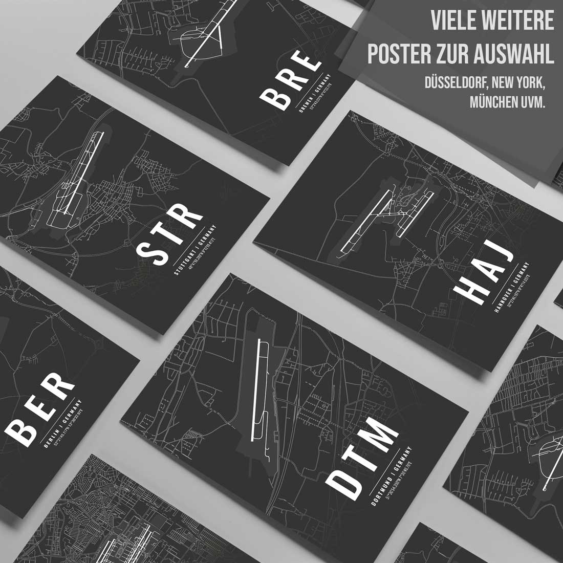 Flughafen Poster - BER - Berlin