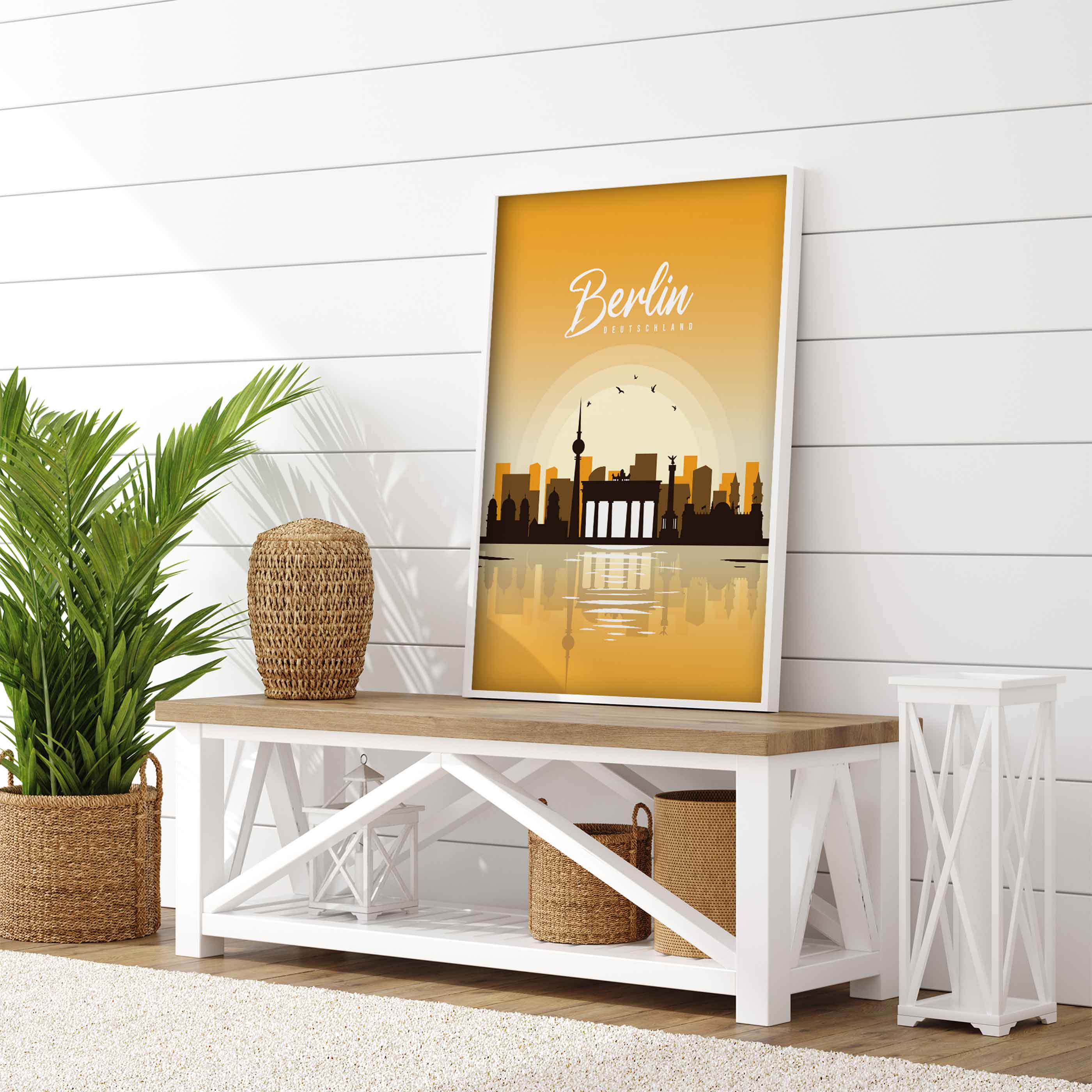Poster Berlin Skyline - by "Lou"
