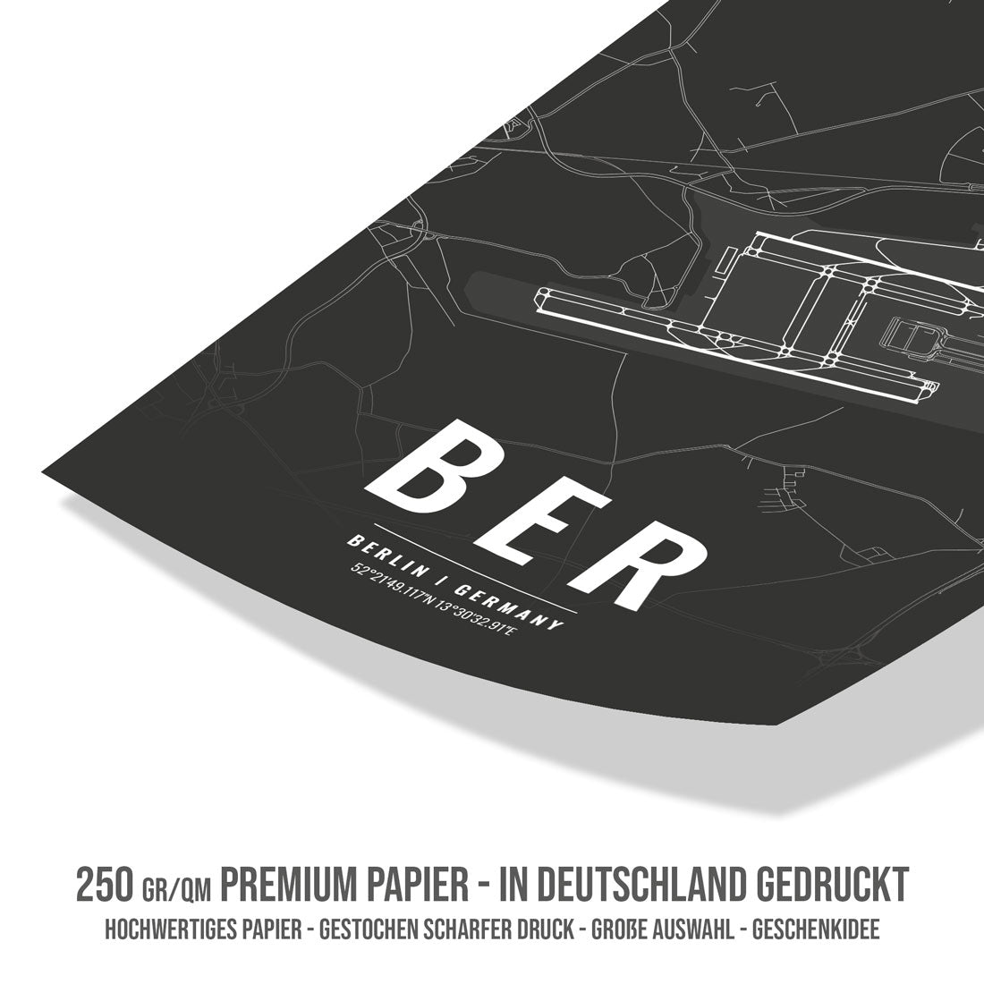 Flughafen Poster - BER - Berlin