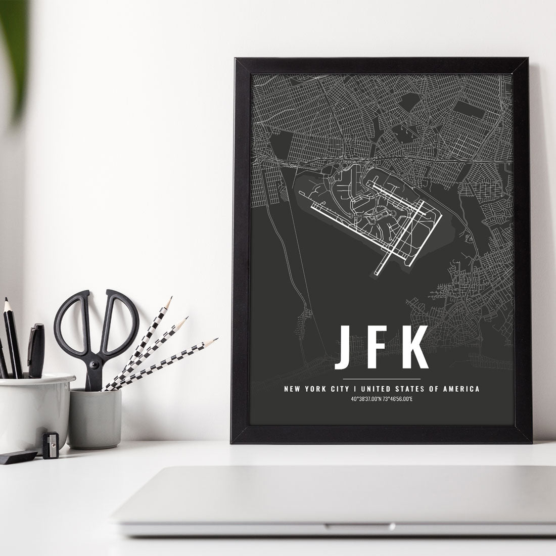 Flughafen Poster - JFK - New York City
