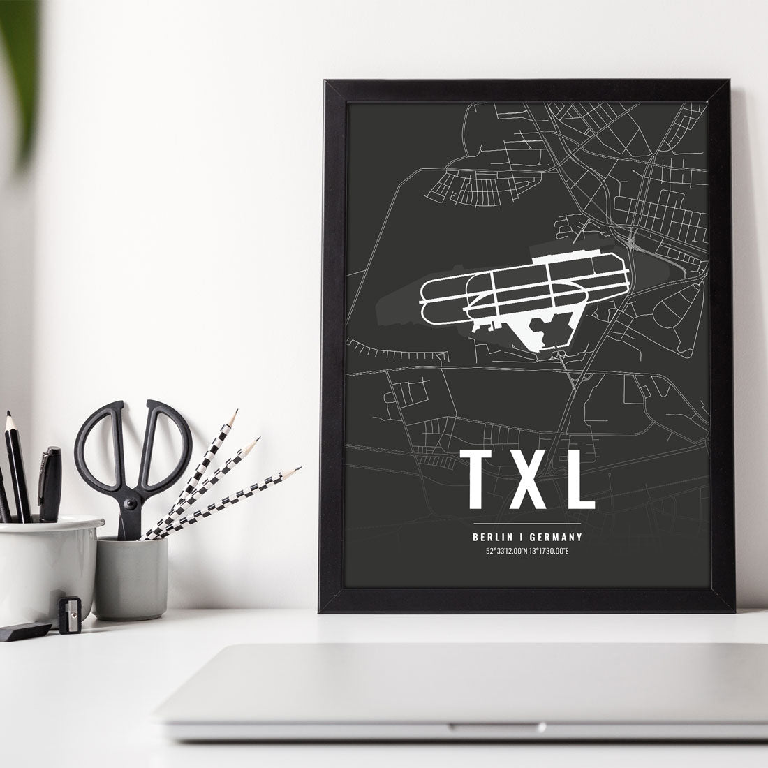 Flughafen Poster - TXL - Berlin Tegel