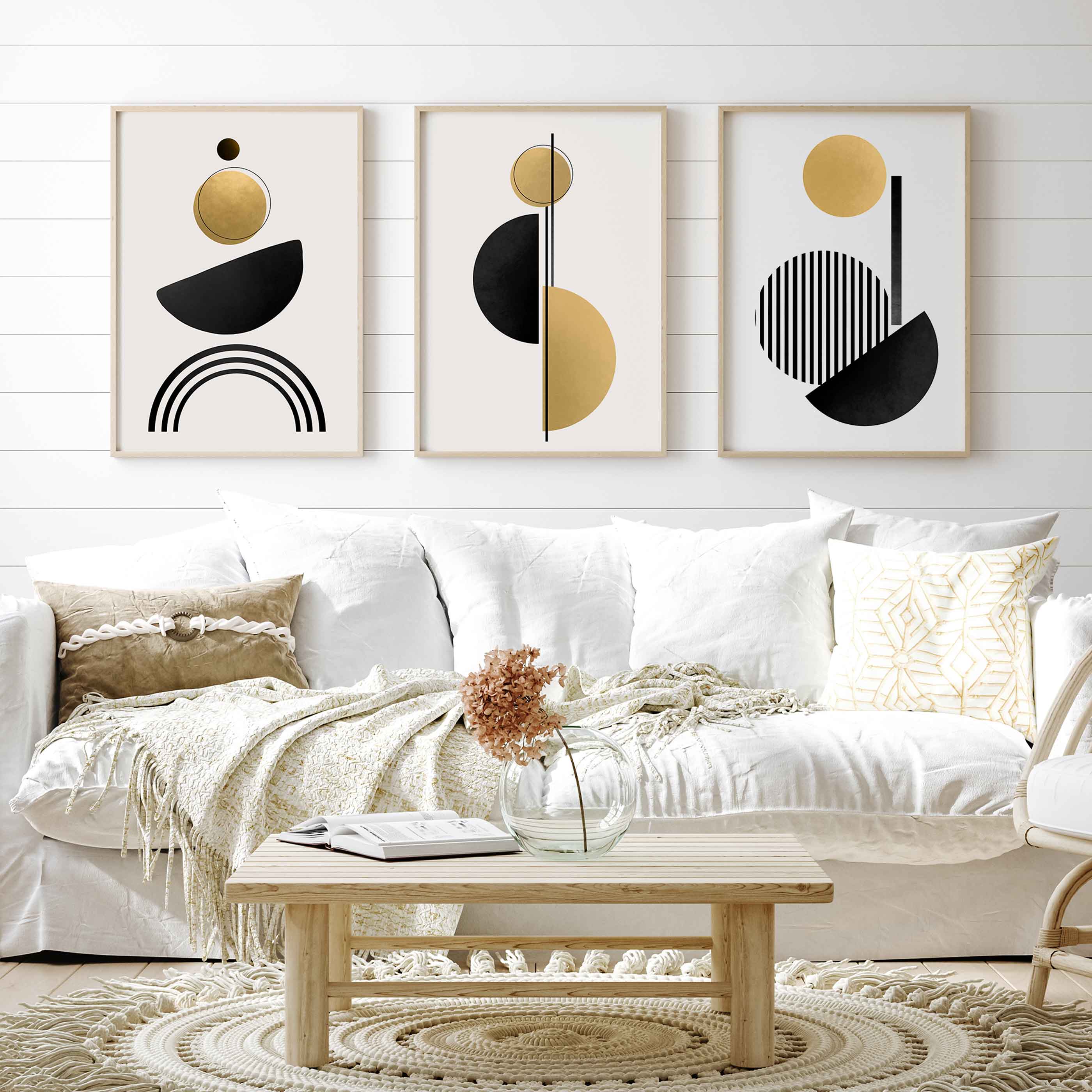 Poster Art Dots and Lines No 1 Line Art