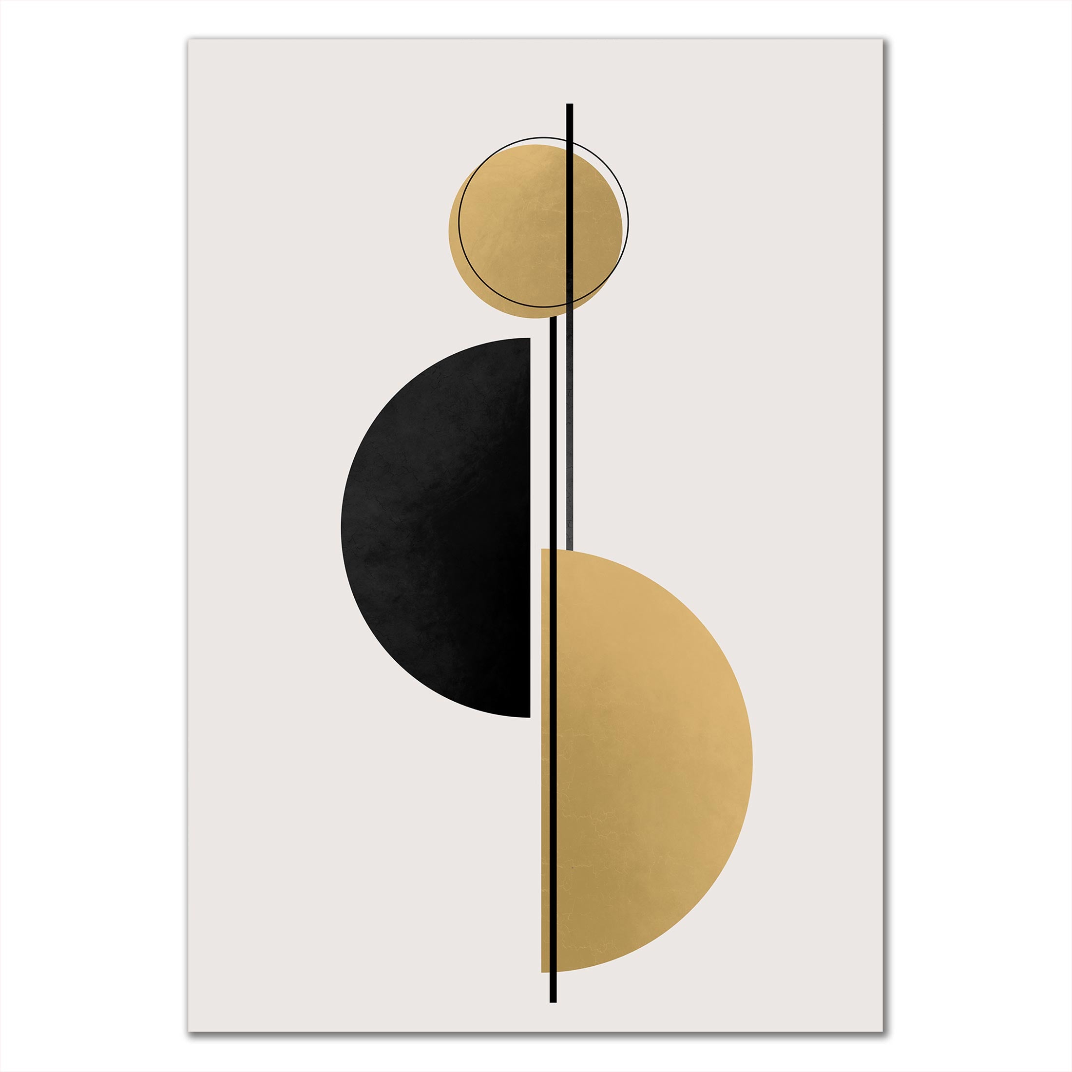 Poster Art Dots and Lines No 2 Line Art