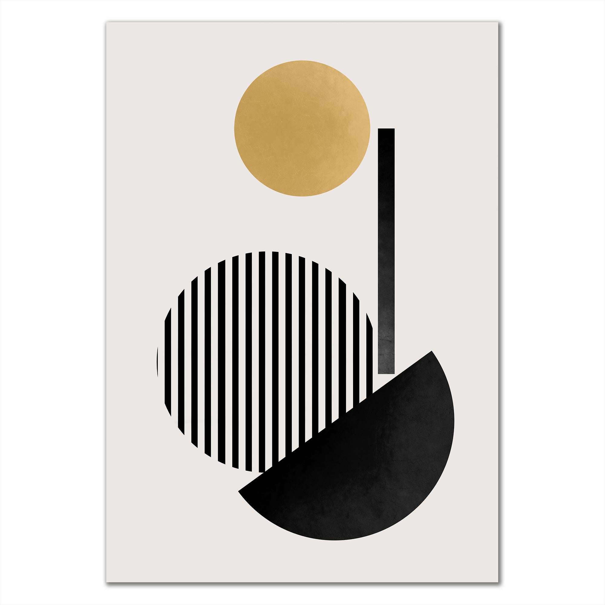 Poster Art Dots and Lines No 1 Line Art