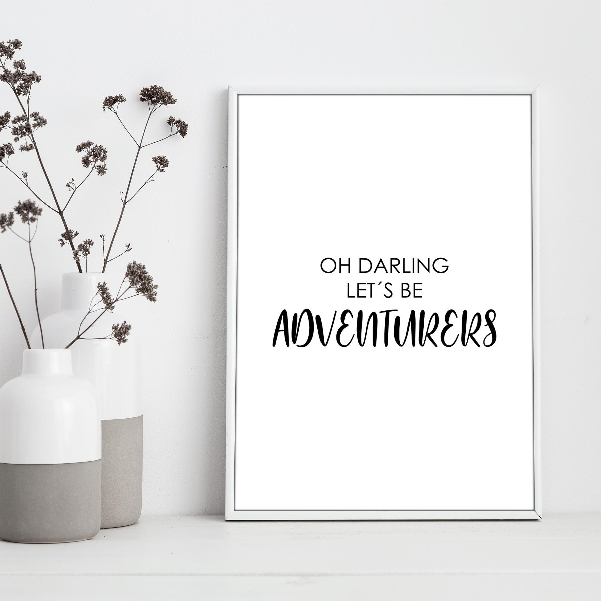 Travel Poster - "ADVENTURERS"-Poster-DIE WELTKARTE