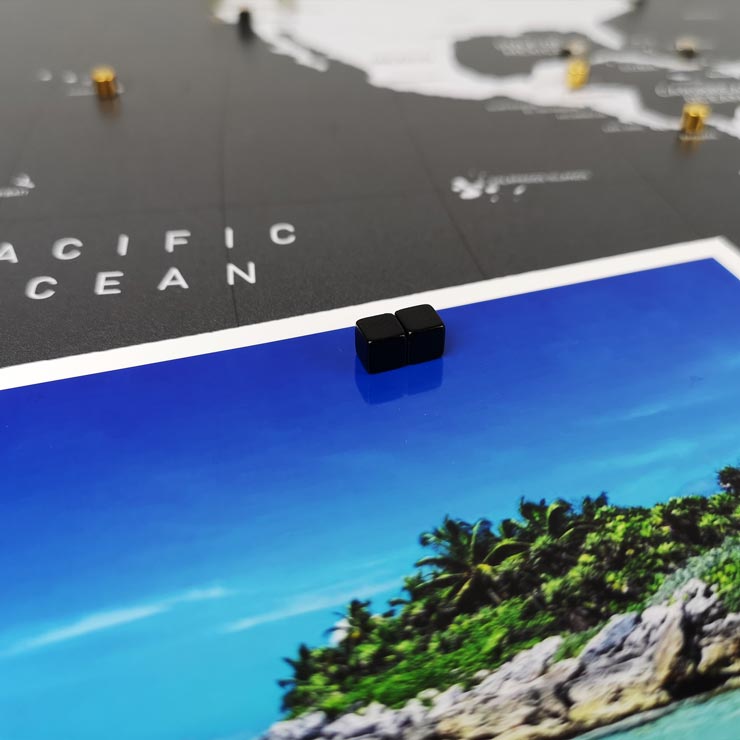 Magnet Set Würfelmagnete - Perfekt für DIE WELTKARTE-Magnete-DIE WELTKARTE