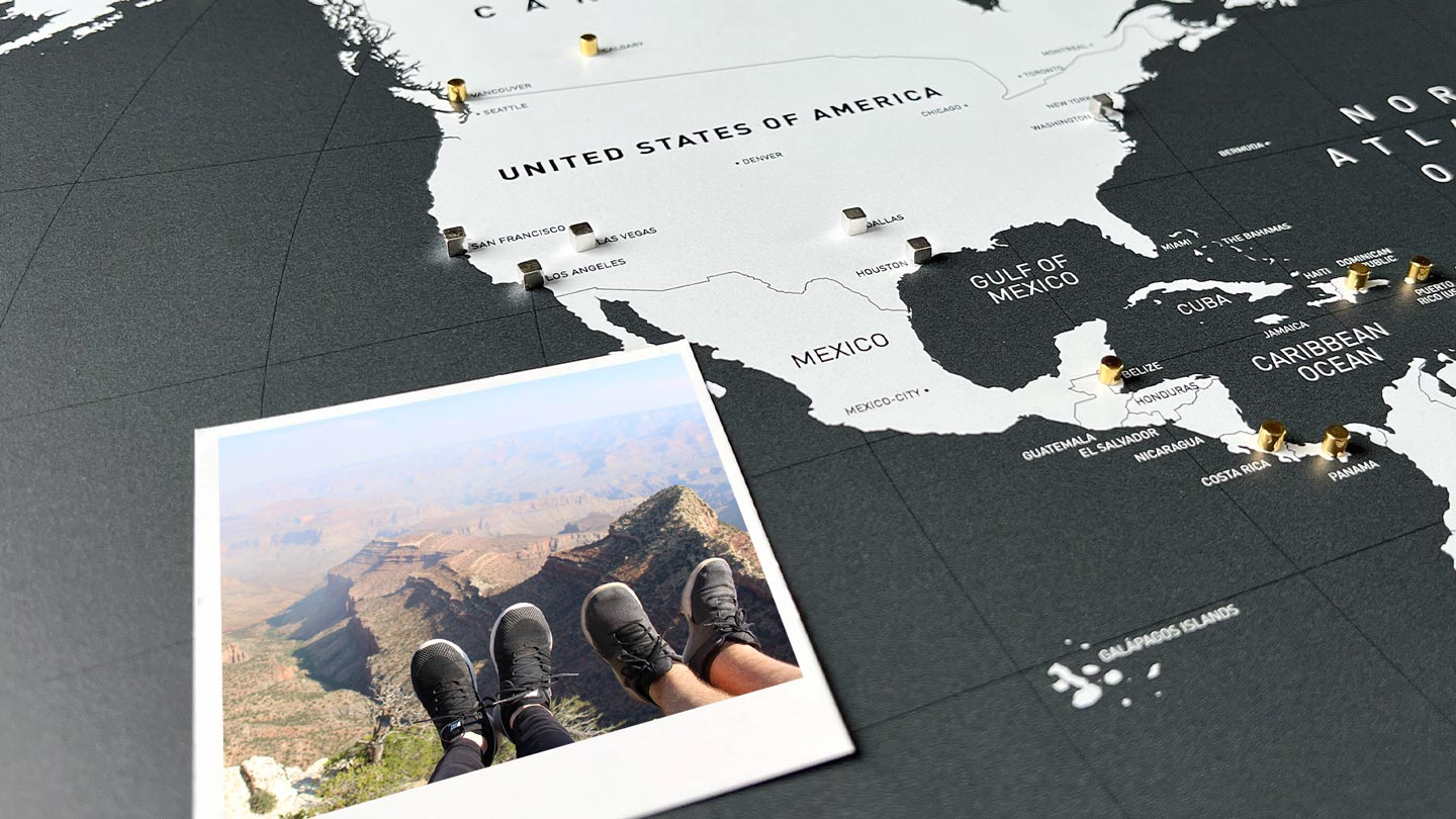 Die besten Nationalparks in den USA – auf der USA-Karte gezeigt
