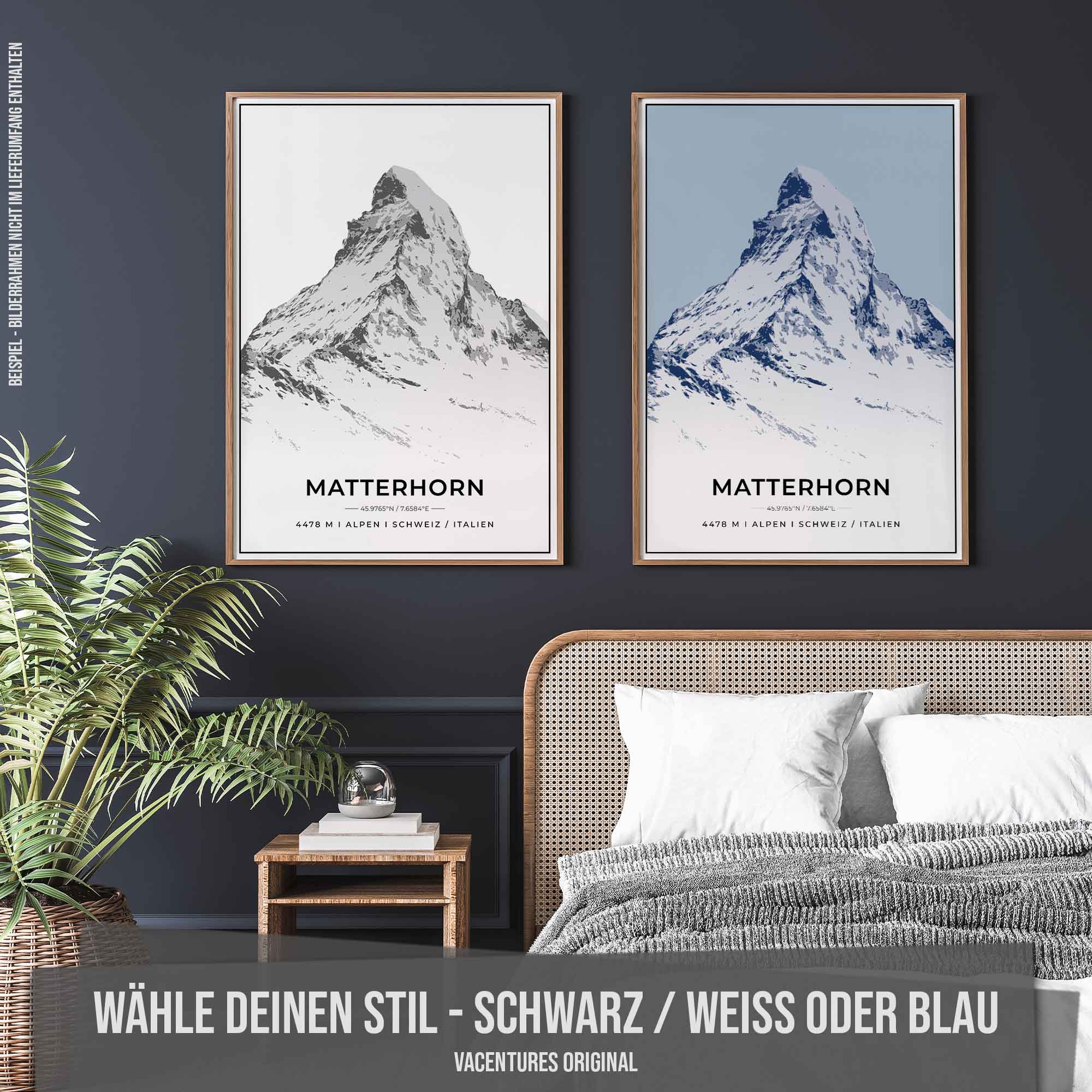 Berge Poster - Matterhorn