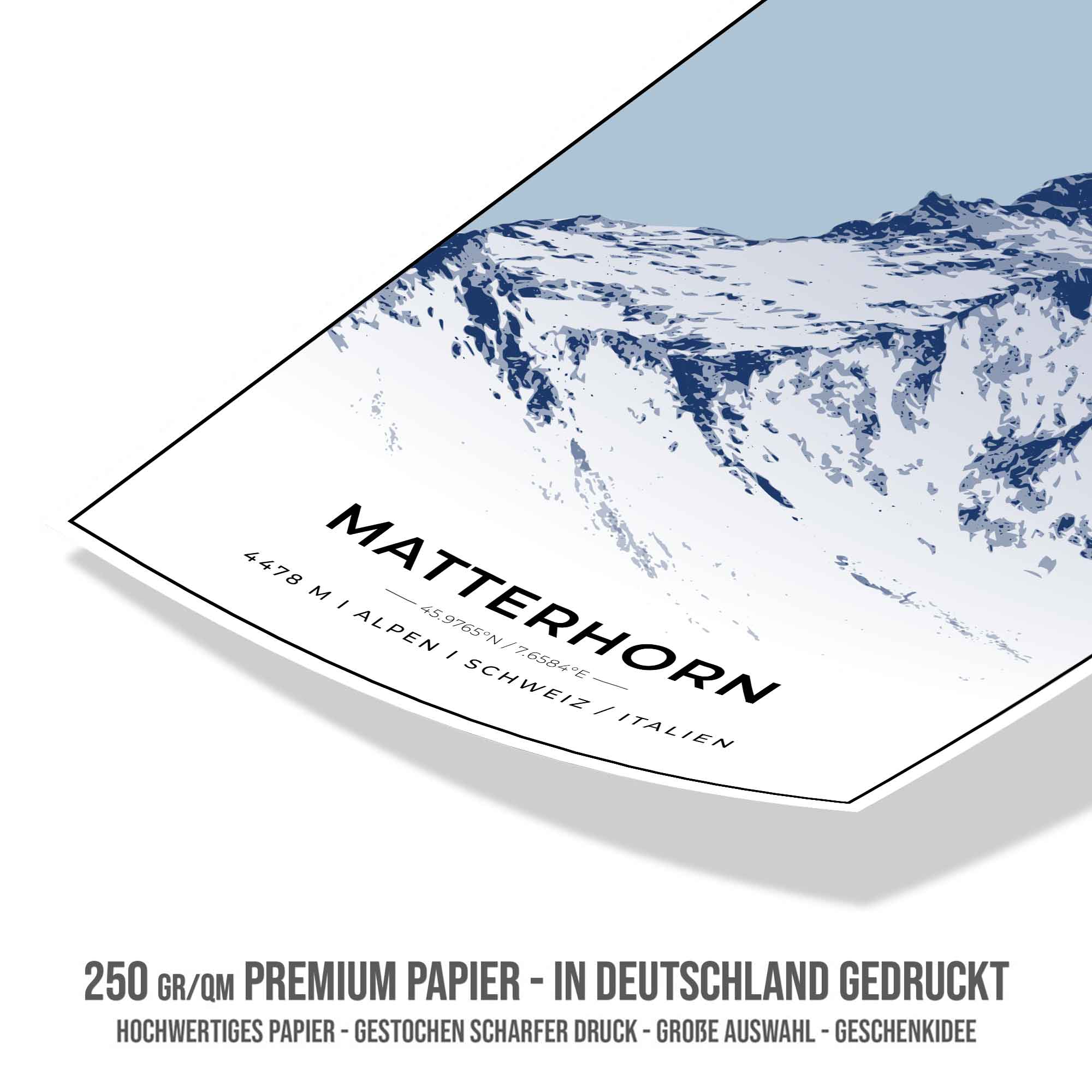 Berge Poster - Matterhorn