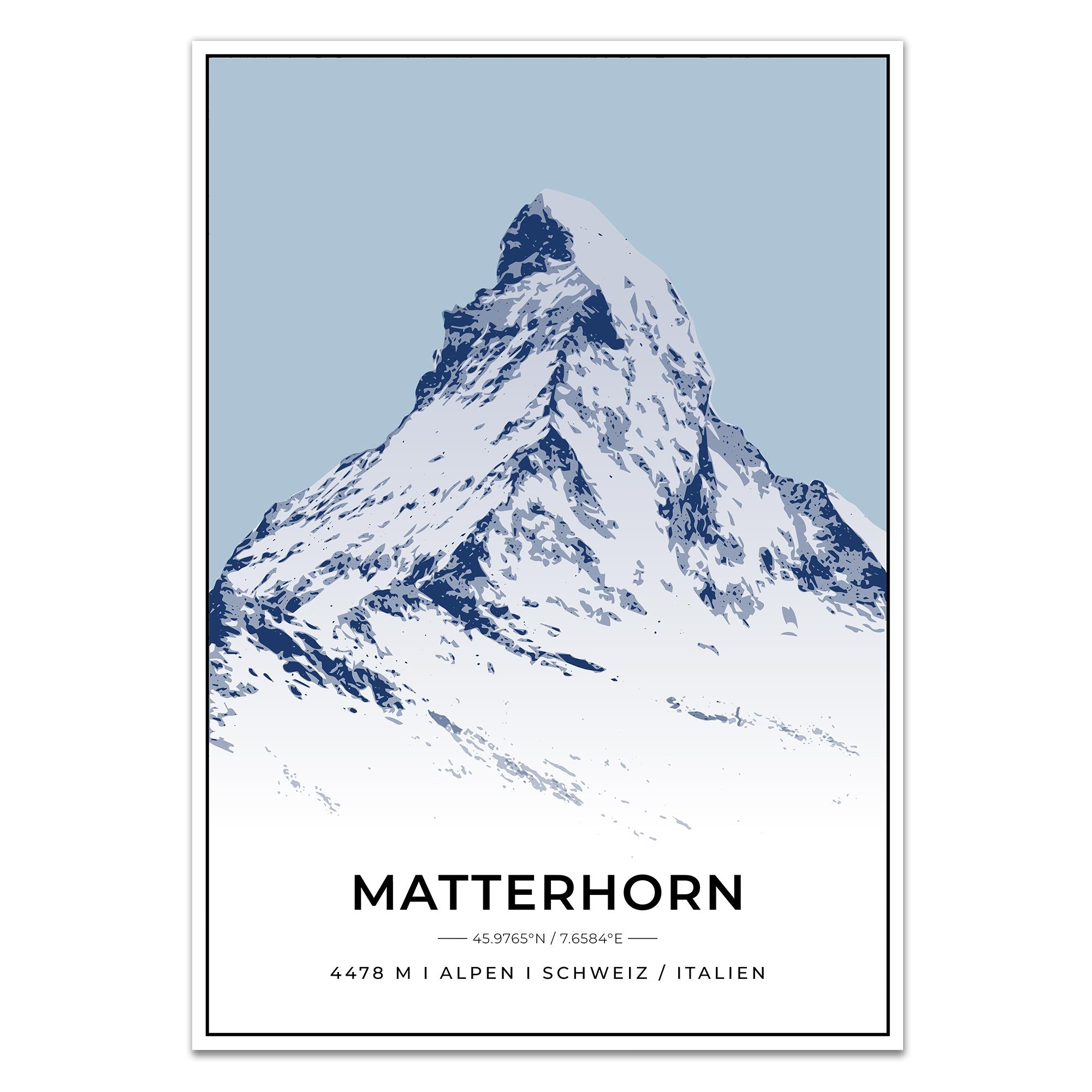 Berge Poster - Matterhorn