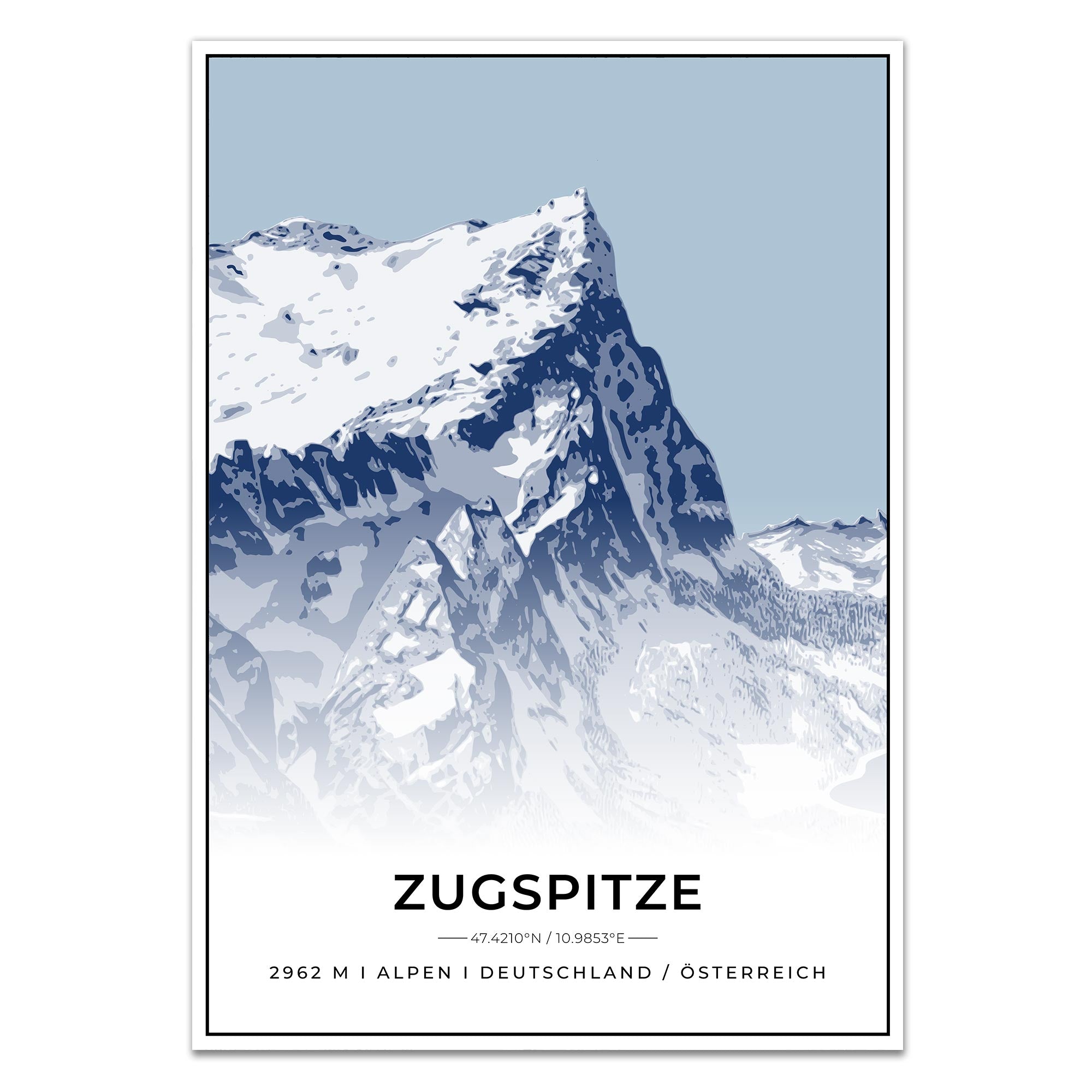Berge Poster - Zugspitze
