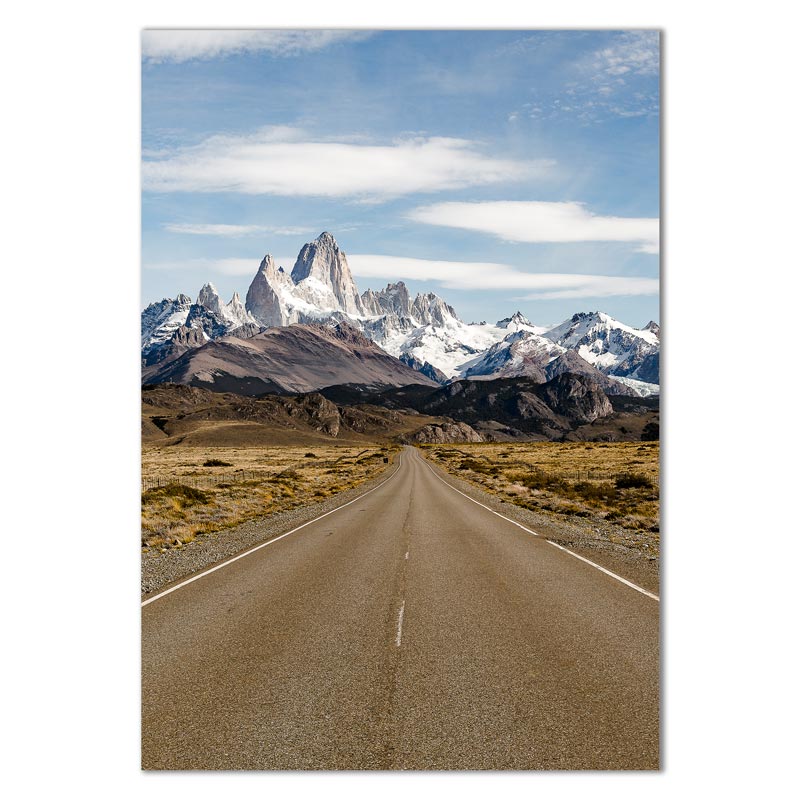 Poster - Argentinien "El Chalten" - by "the travely"